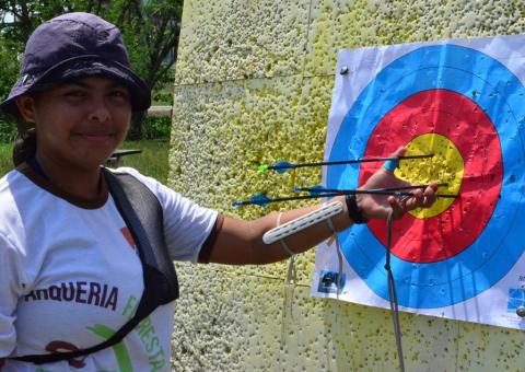 Atleta de Coari é convocada para Seleção Brasileira de Tiro com Arco